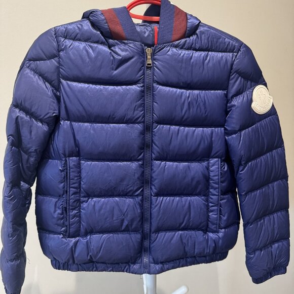 MONCLER KID DOWN JACKET - SIZE 10 BOYS - Picture 1 of 5